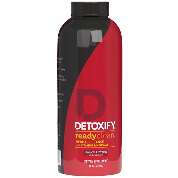 Detoxify Go Clean, No Time Herbal Cleanse Detox Drink Mix