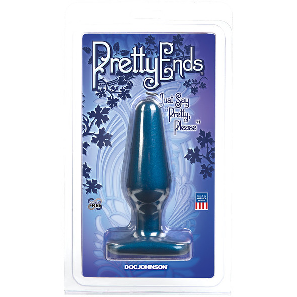 Doc Johnson's Pretty Ends Butt Plug individually packaged.