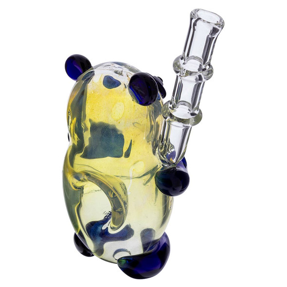 Fumed Glass Panda Pipe For Sale