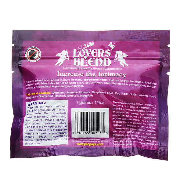 Lover's Blend Herbal Smoking Blend 7g Pouch (Discontinued)