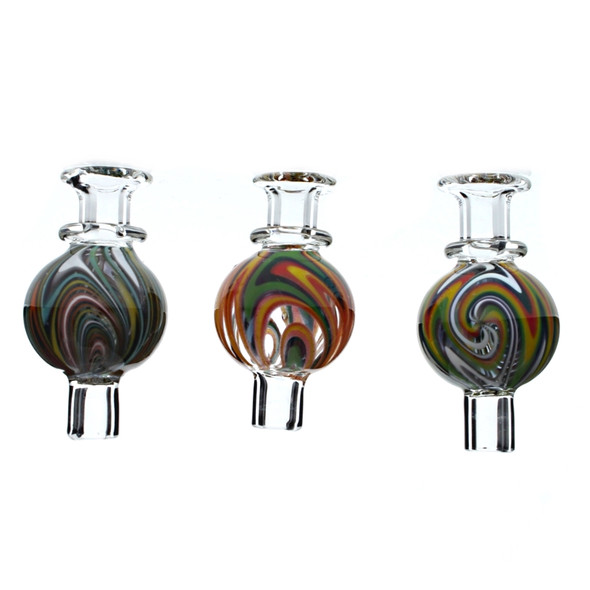 Glass Bubble Airflow Carb Cap with Wig Wag Reversal Design