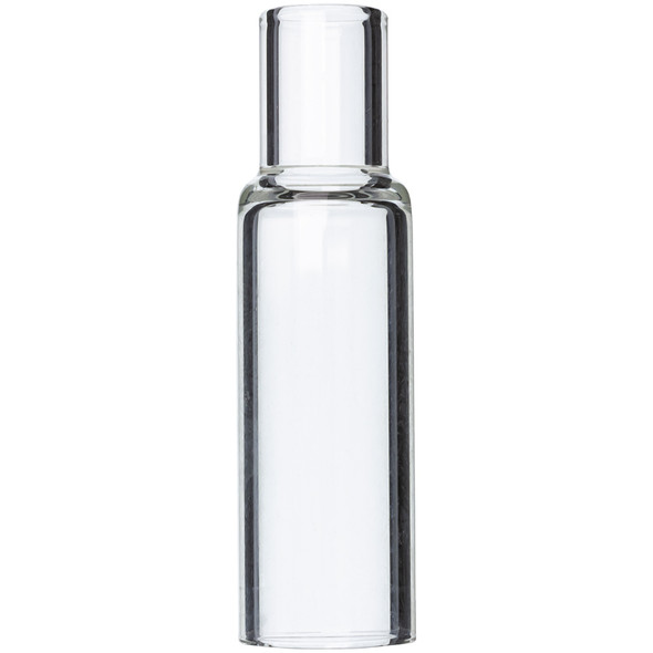Profile view of a single Airis Dabble Glass Mouthpiece for sale.