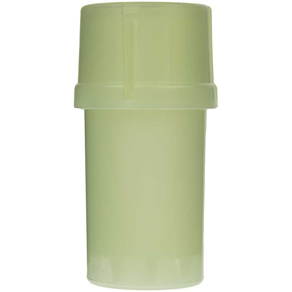 A single, assembled Glow in the Dark Medtainer.