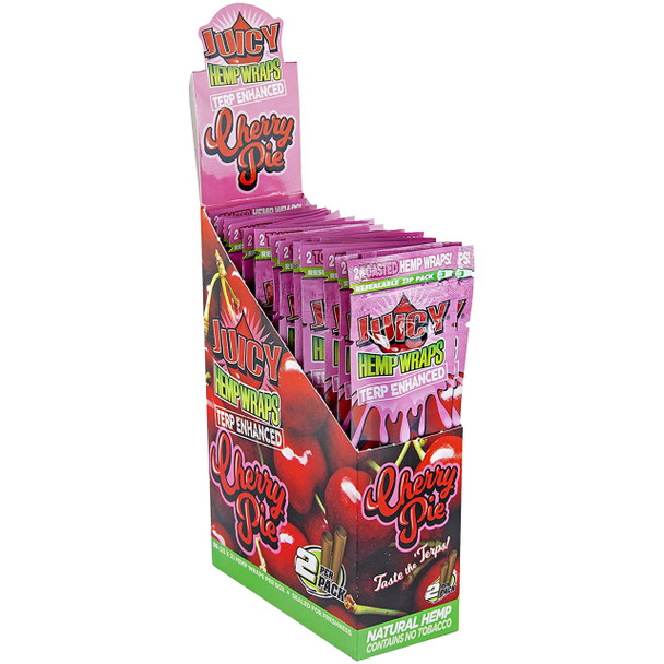 Juicy Cherry Pie Terp Enhanced Hemp Wrap