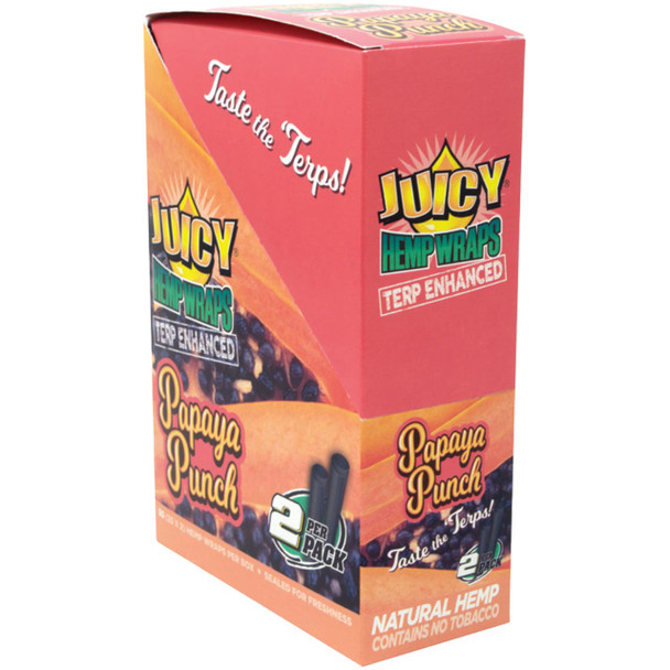 Juicy Papaya Punch Terp Enhanced Hemp Wrap