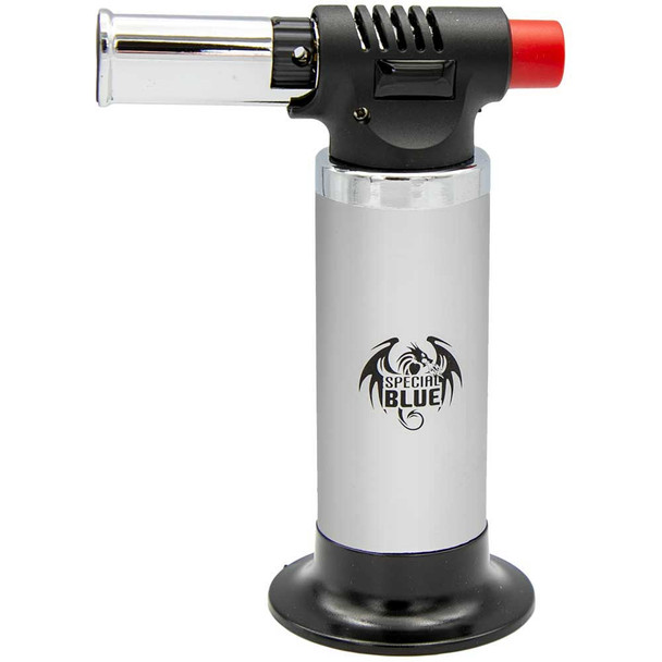 Fury Dab Torch in silver color. Durable torch for various uses.