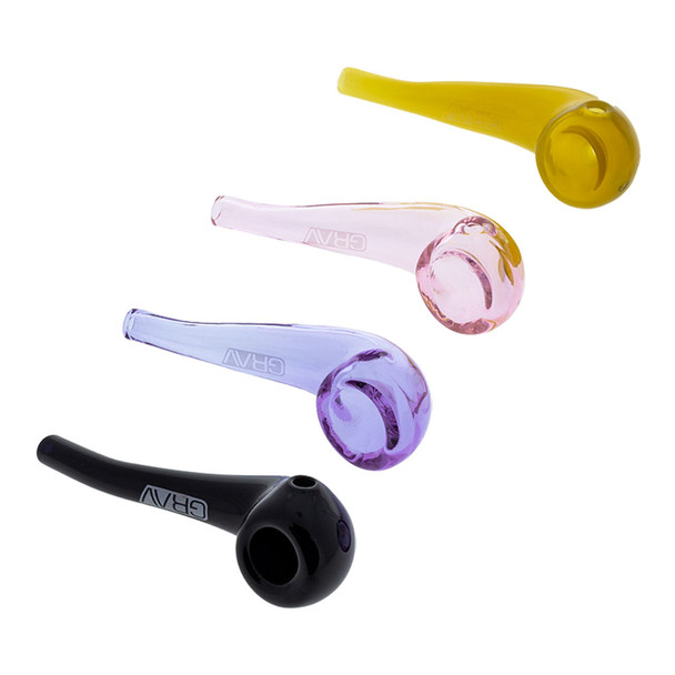 GRAV Mini Mariner 3" Sherlock Glass Pipe, Assorted Colors