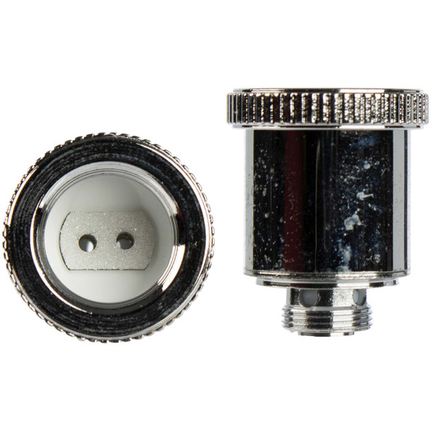 A view at the inside and side of the 710 quartz coil.
