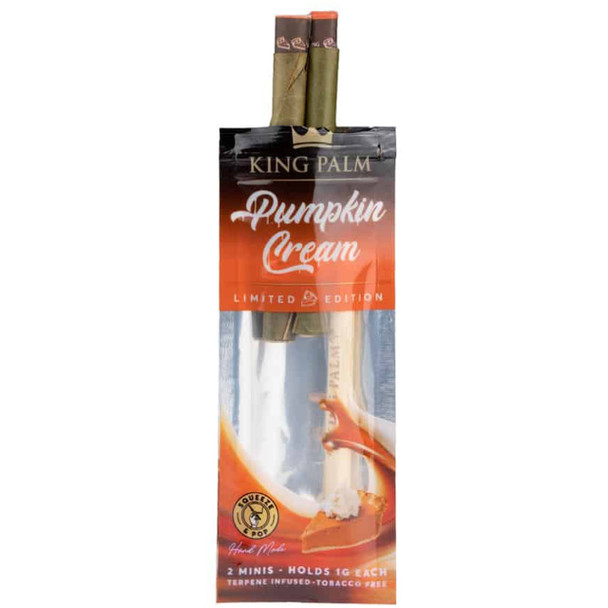 King Palm Pumpkin Cream Terpene Infused Mini Rolls, 2-Pack for sale