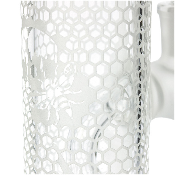 Lookah 10.5" Frosted Hive Glass Bong