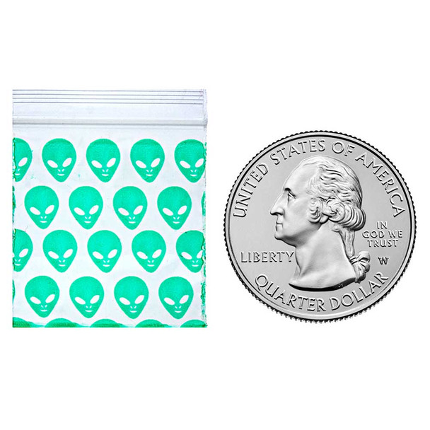 Apple 1010 1" x 1" Graphic Bags, 1000-Pack