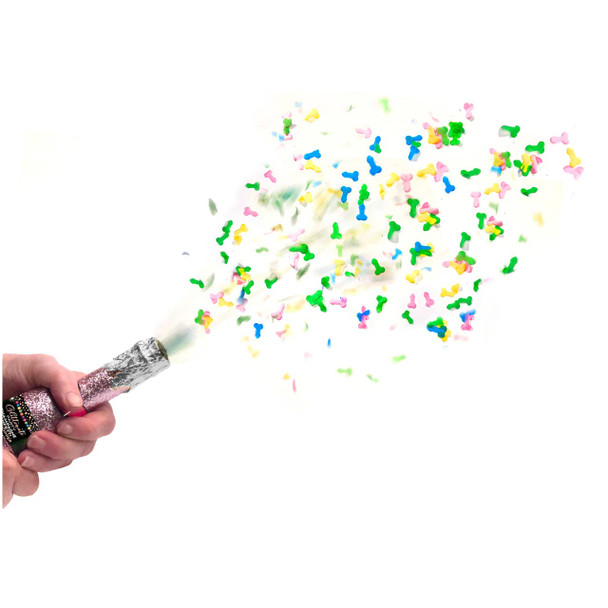 Glitterati Champagne Confetti Poppers demonstration