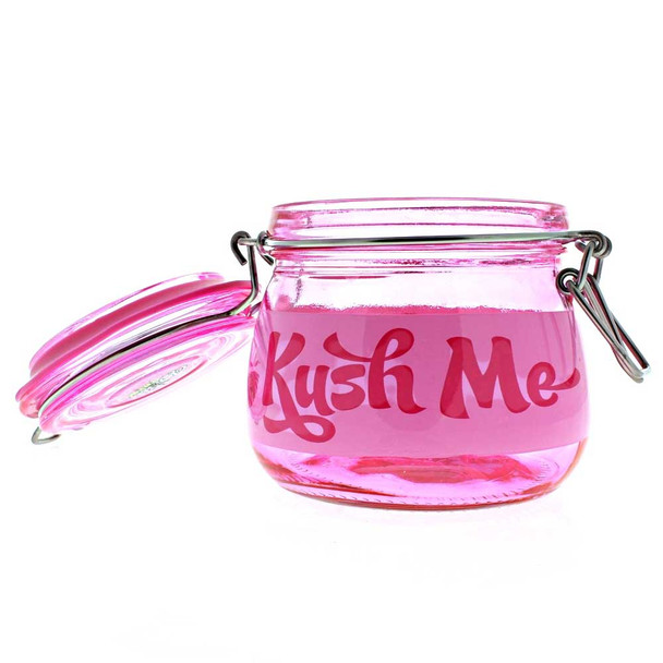Dank Tank Airtight Glass Stash Jar - Kush Me, Large