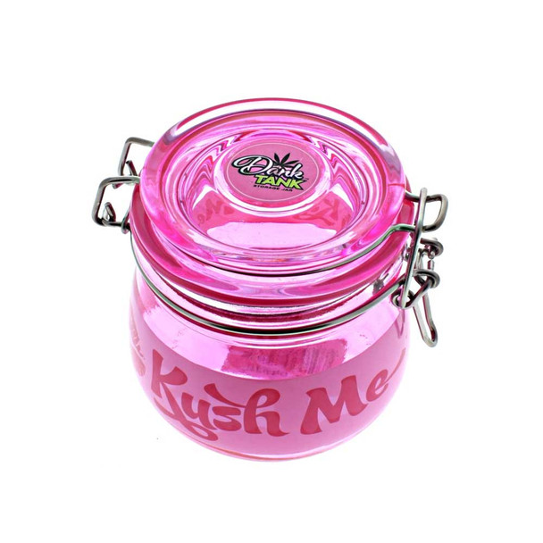 Dank Tank Airtight Glass Stash Jar - Kush Me, Large