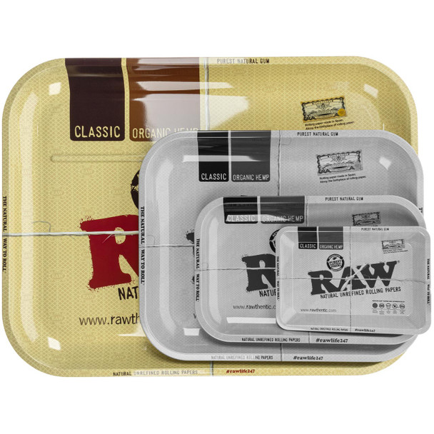 An XXL tray standing out from smaller tray sizes.