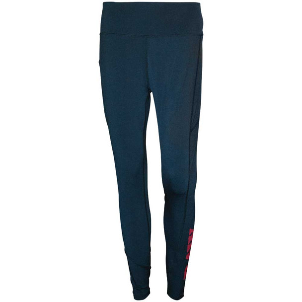 Front view of a pair of RAW High Waisted Leggings.