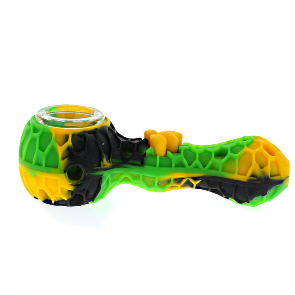 Stratus 4" Silicone Bee Pipe Side Image