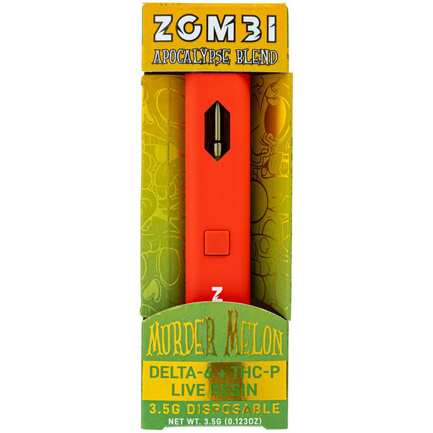 Packaged Zombi Apocalypse Blend Murder Melon disposable vape.
