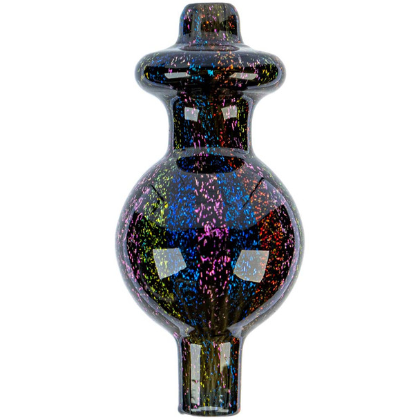 A different version of a Dichro Bubble Carb Cap with a different shape and colorway.