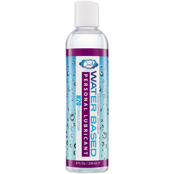 Cloud 9 Water Based Personal Lubricant 8 oz bottle.