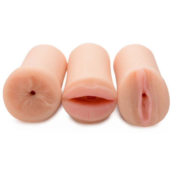 Jesse Jane Three Way Pussy Ass and Mouth Stroker Set