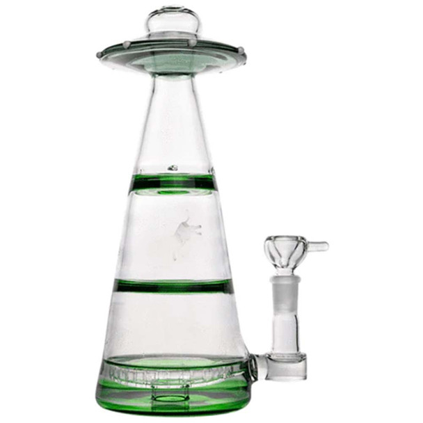 HEMPER 10" XL UFO Vortex Mothership Bong UFO Cow Abduction Bong
