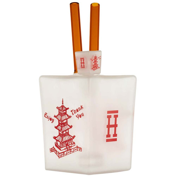 HEMPER 9" Chinese Takeout XL Bong Affordable Chinese Takeout bong Best 9" bong Durable Chinese Takeout bong Easy to clean bong