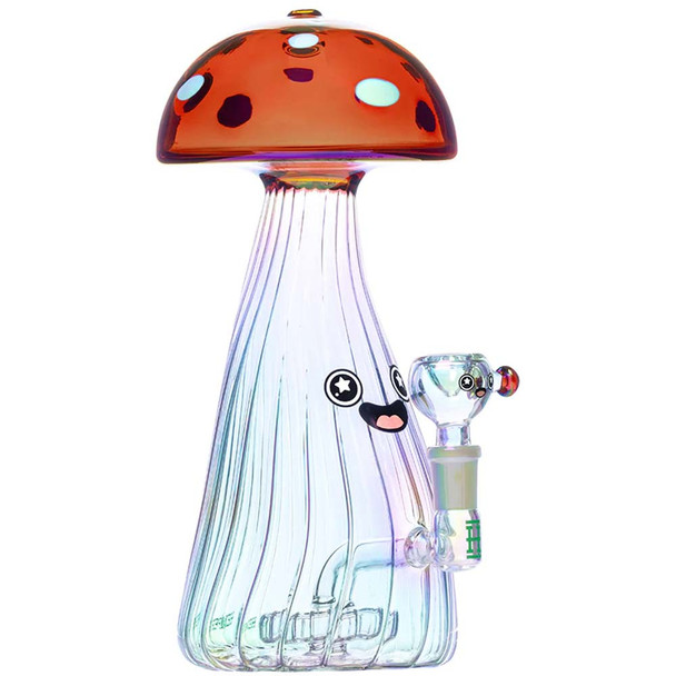 HEMPER 9.5" XL Trippy Shroom Bong waterpipe for sale