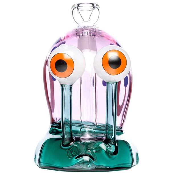 Front view of the HEMPER 6" XL Snail Bong.