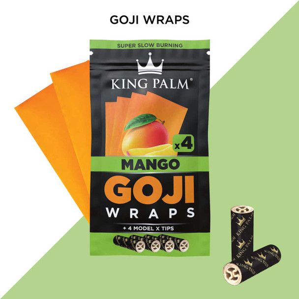 Mango Goji Wraps with Model X Tips, 4 Count Advert