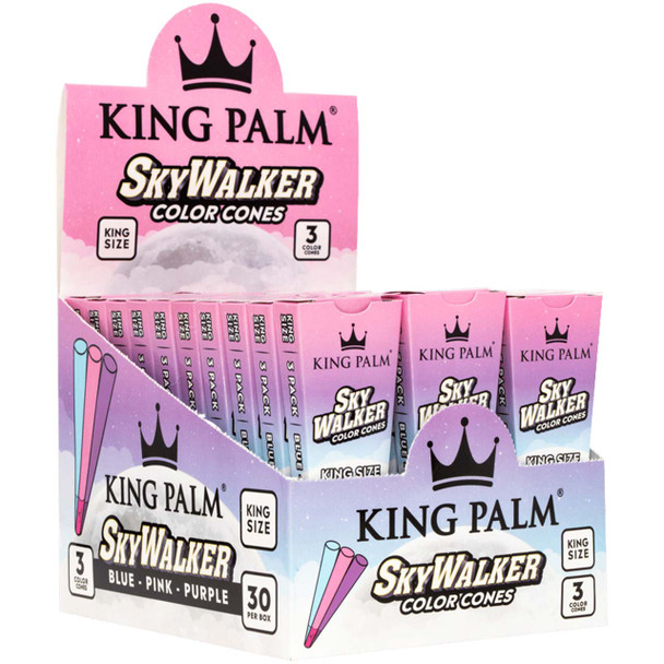 Skywalker 3-Color King Size Color Cones, 3-Pack Wholesale Display Box Side