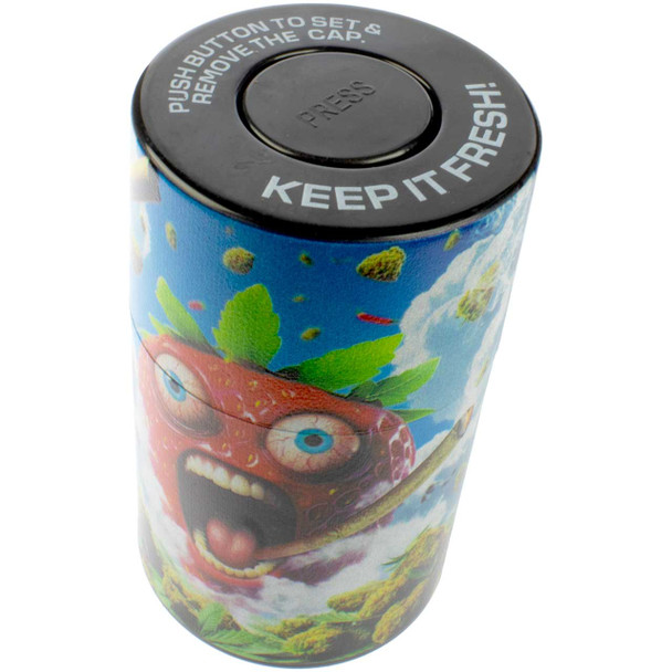 Airtight stash jar included with every Smoke Blower Party Gun.