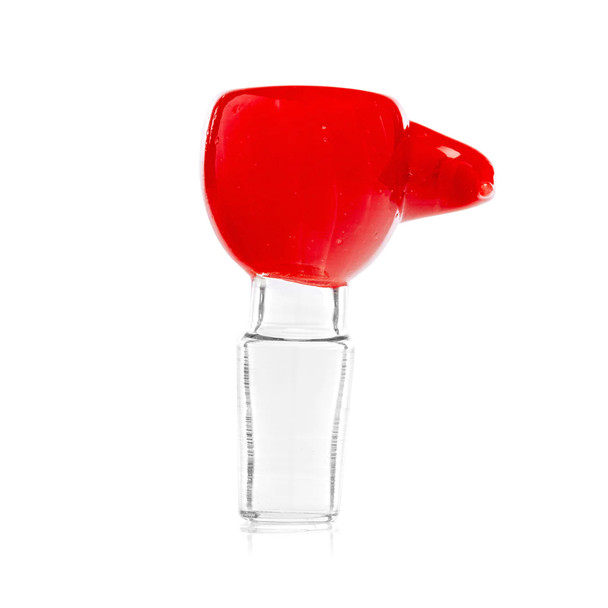 HEMPER 14mm Bowlman Flame Bowl isolated on white.