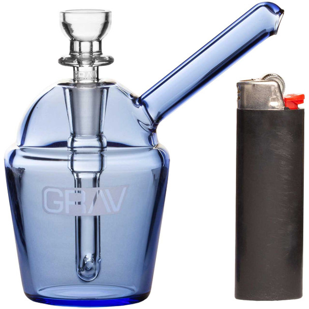 GRAV Slush Cup Pocket Bubbler size comparison