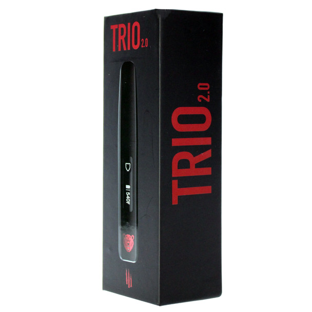 Bear Quartz Trio 2.0 Black Electronic Dab Tool with IR Temp Reader & Hot Knife