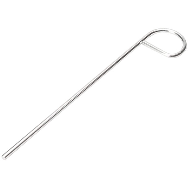 Metal Poker Tool with Loop. Bong pipe poker tool to scrape pipes and bongs and empty out ash.