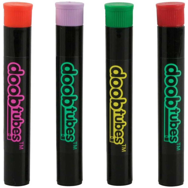 Assorted colors of Large Black Doob Toobs