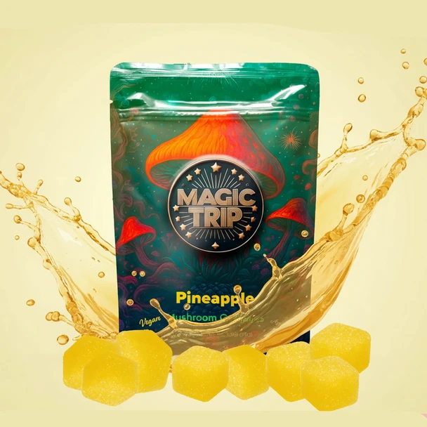 Magic Trip Mushroom Gummy 8pk - Pineapple