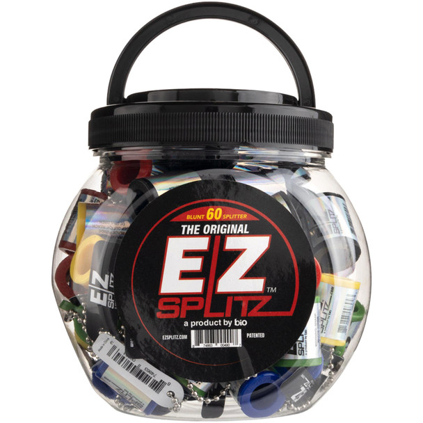 Wholesale display case of the  EZ Splitz Original Cigarillo & Blunt Splitter – Portable Quick-Cut Tool for Perfect Blunt Wrap Splits 