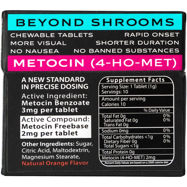 XÜM Personal Pack – 10-Tab Chewable Shroom Experience (Metocin 4-HO-MET)