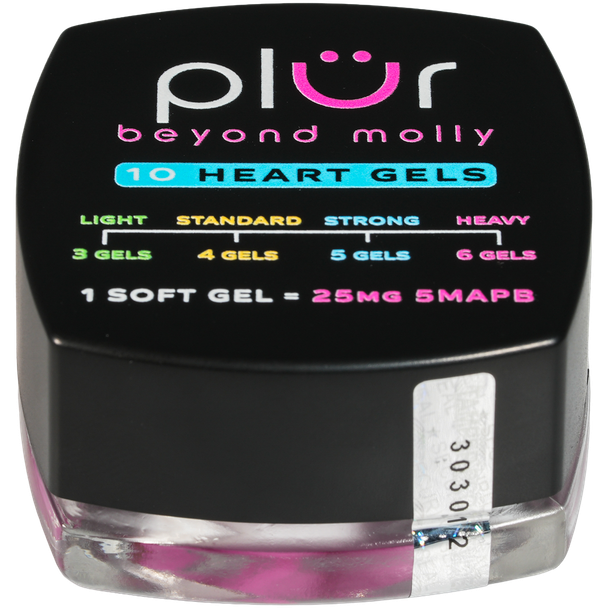 Close up image of PLÜR Booster Pack - 10 Booster Soft Gels