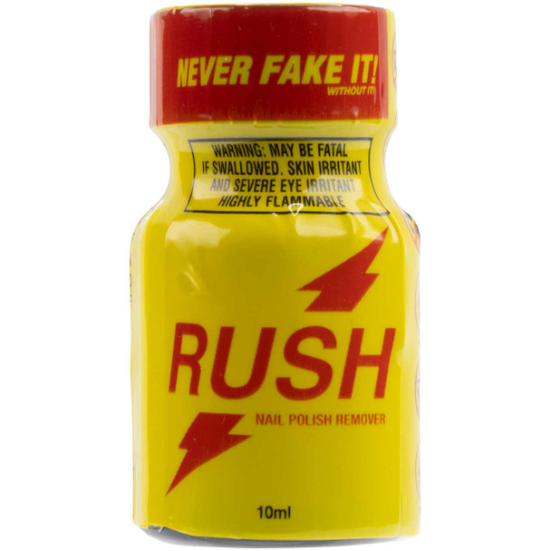 A single bottle of PWD Rush Original, 10ml.