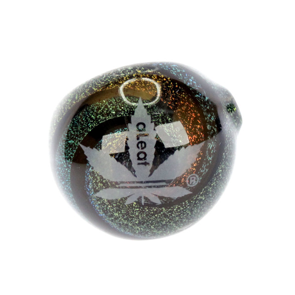 aLeaf 4" Glitter Spoon Pipe