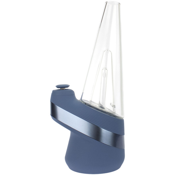 Side view of the Puffco Peak Sapphire smart e-rig.