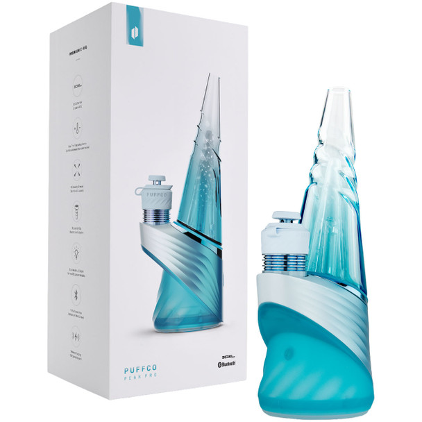 Puffco Peak Pro 3DXL Glacier and its collectible gift box