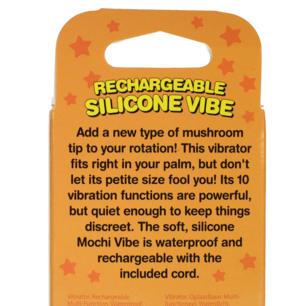 Mochi Mushroom Silicone Vibe