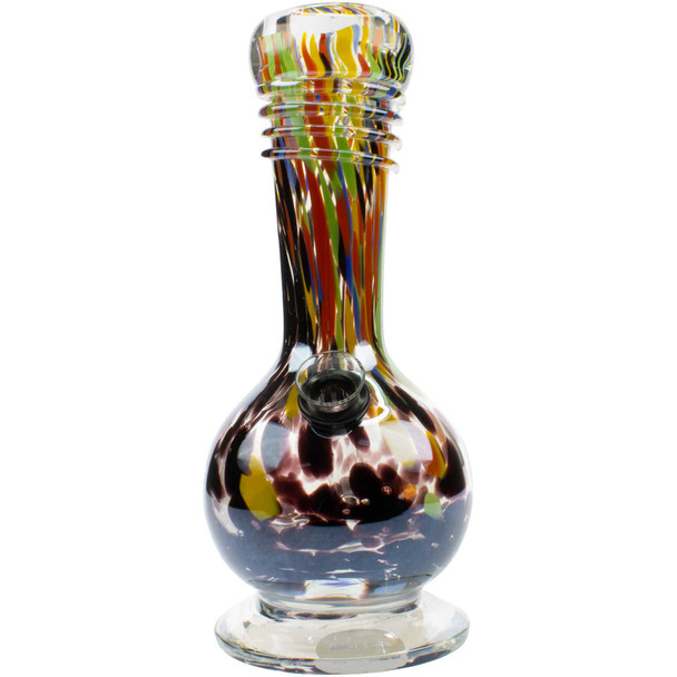 Attaglass 8 inch bubble bong made from soft glass water pipe