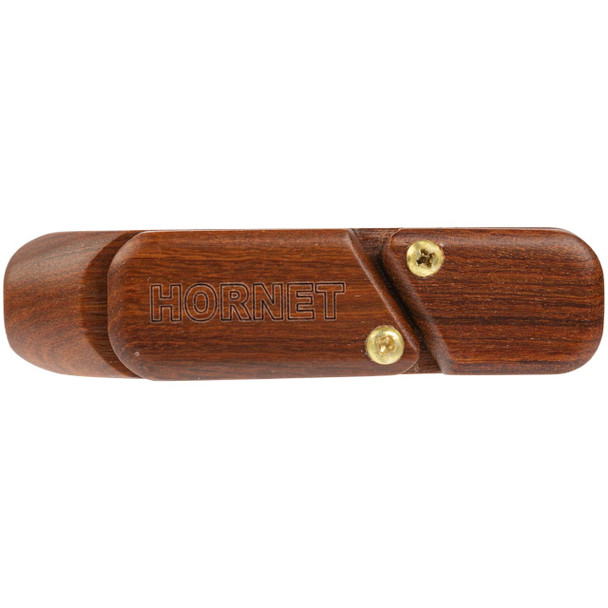 THE HORNET WOOD POCKET PIPE WITH STORAGE HANDPIPE