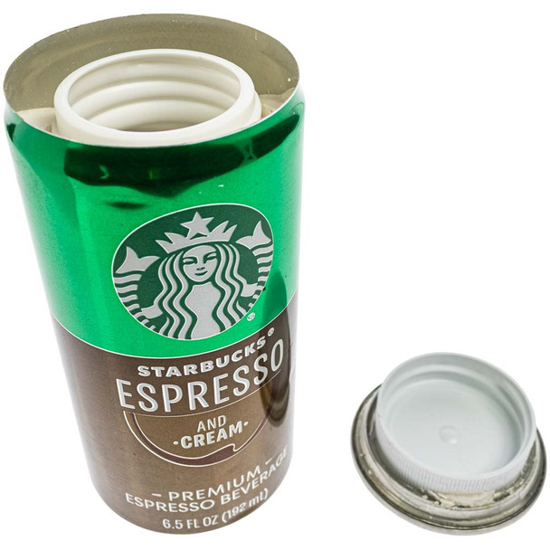 Starbucks Espresso Can Safe