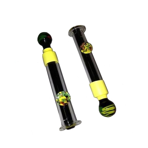 Jellyfish Rasta Glass Blunt